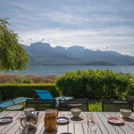 Savoielac - Lac D'Annecy - Sevrier - Bord De Lac : Villa Poisson Rouge Sévrier Exterior foto