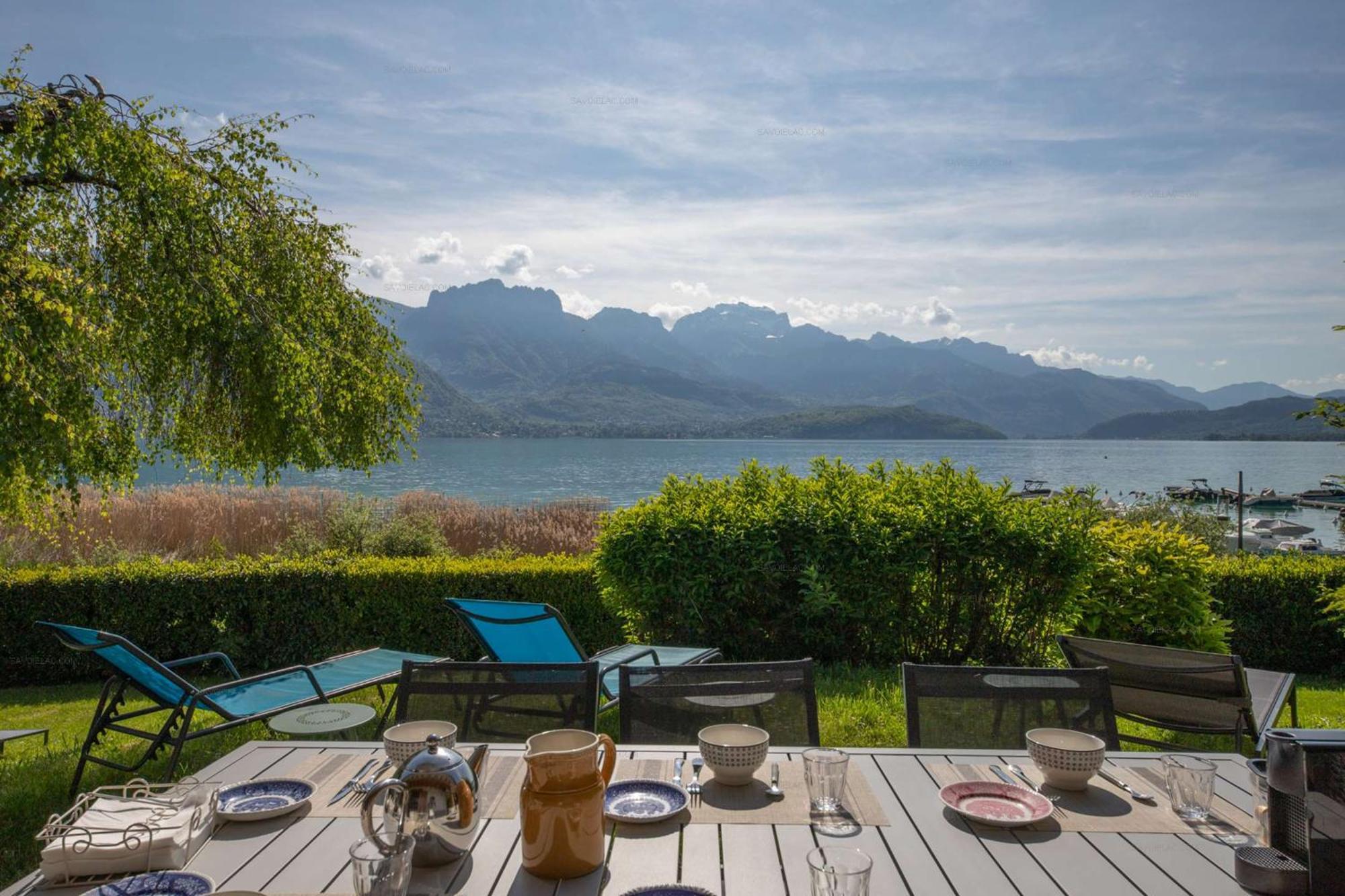 Savoielac - Lac D'Annecy - Sevrier - Bord De Lac : Villa Poisson Rouge Sévrier Exterior foto