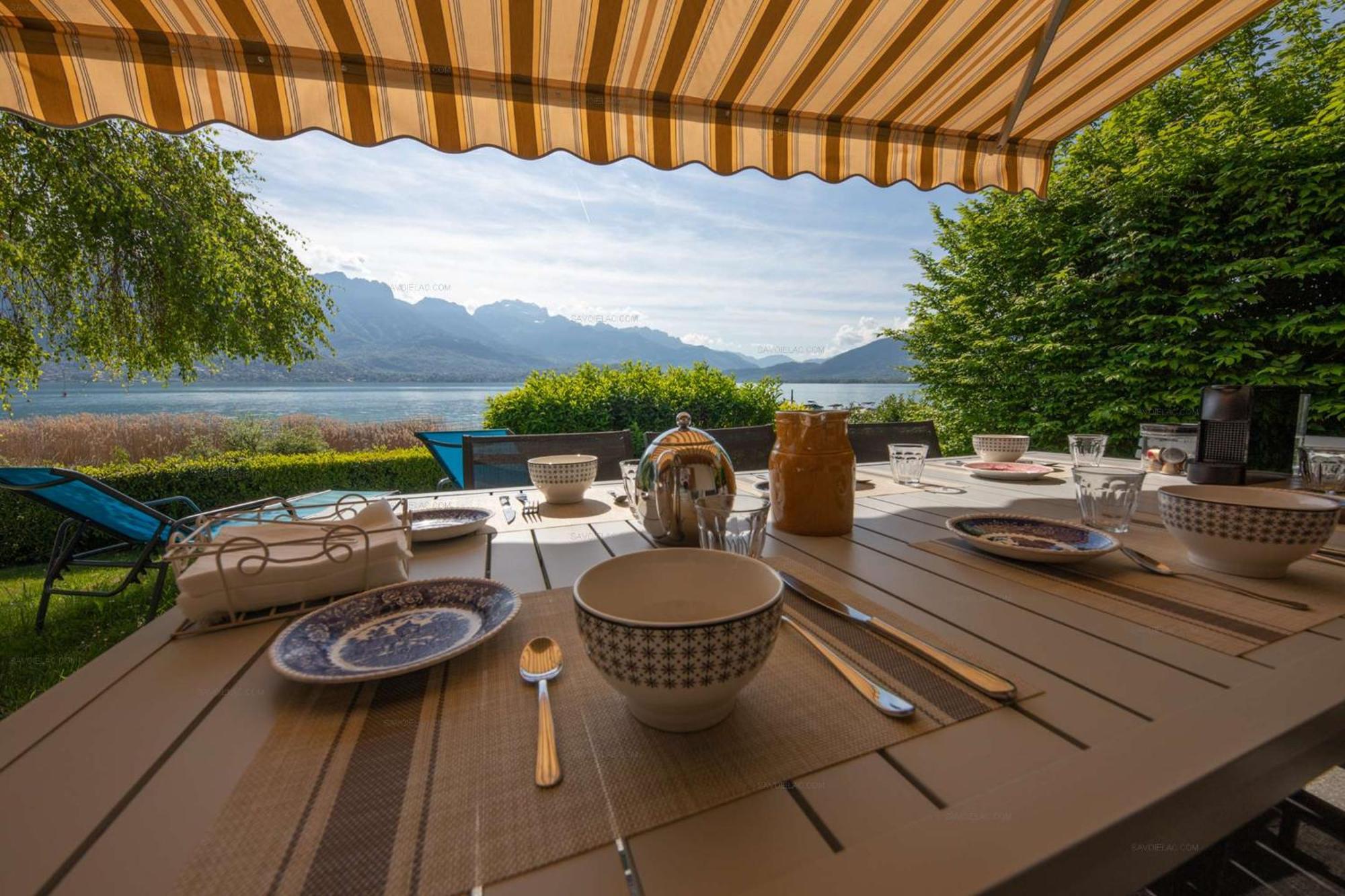 Savoielac - Lac D'Annecy - Sevrier - Bord De Lac : Villa Poisson Rouge Sévrier Exterior foto